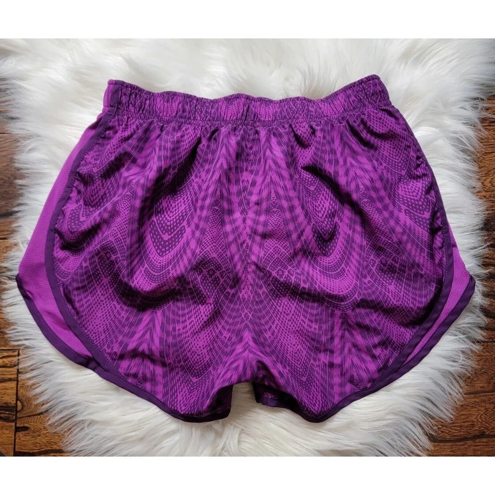 Nike Tempo Lined Running Athletic Shorts Women's Size Small Purple
